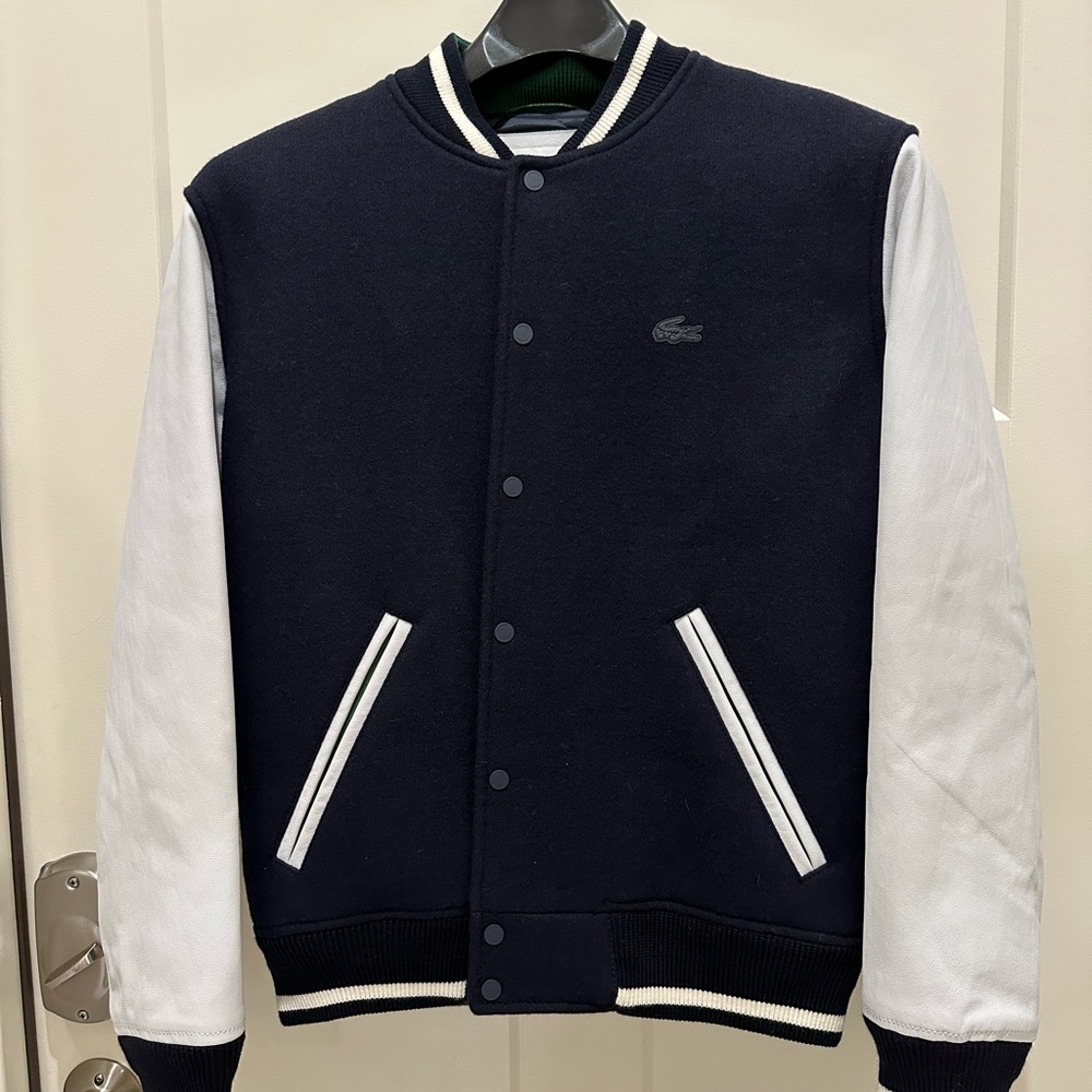 Lacoste Wool Teddy Jacket Size 50
